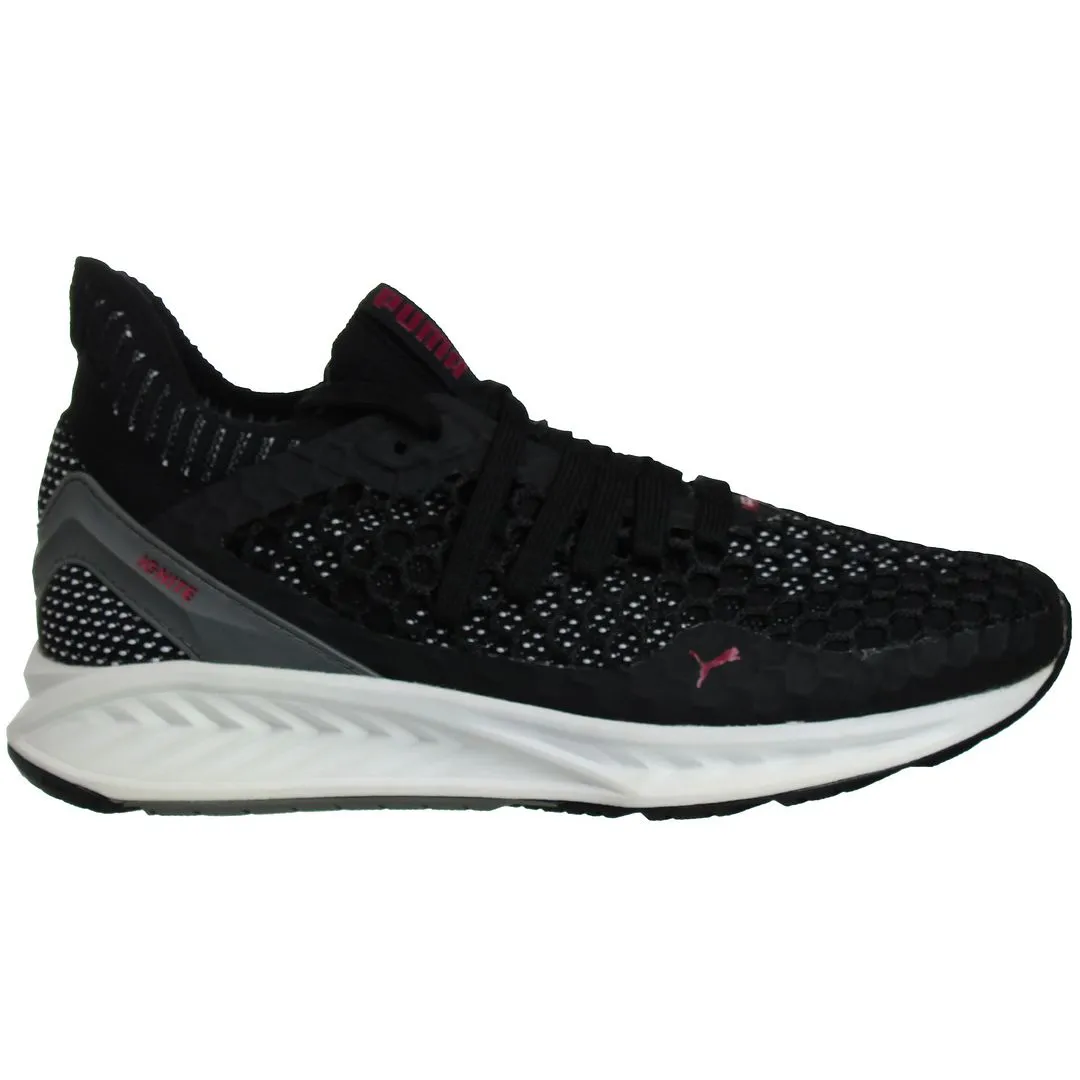 Difference Between Asics Shoes Puma Ignite Netfit Womens Black Running Shoes