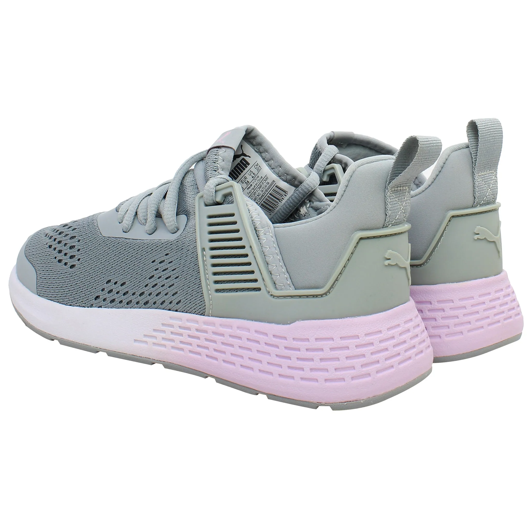 Puma Insurge Eng Mens Grey Running Shoes Asics 2e Tennis Shoes