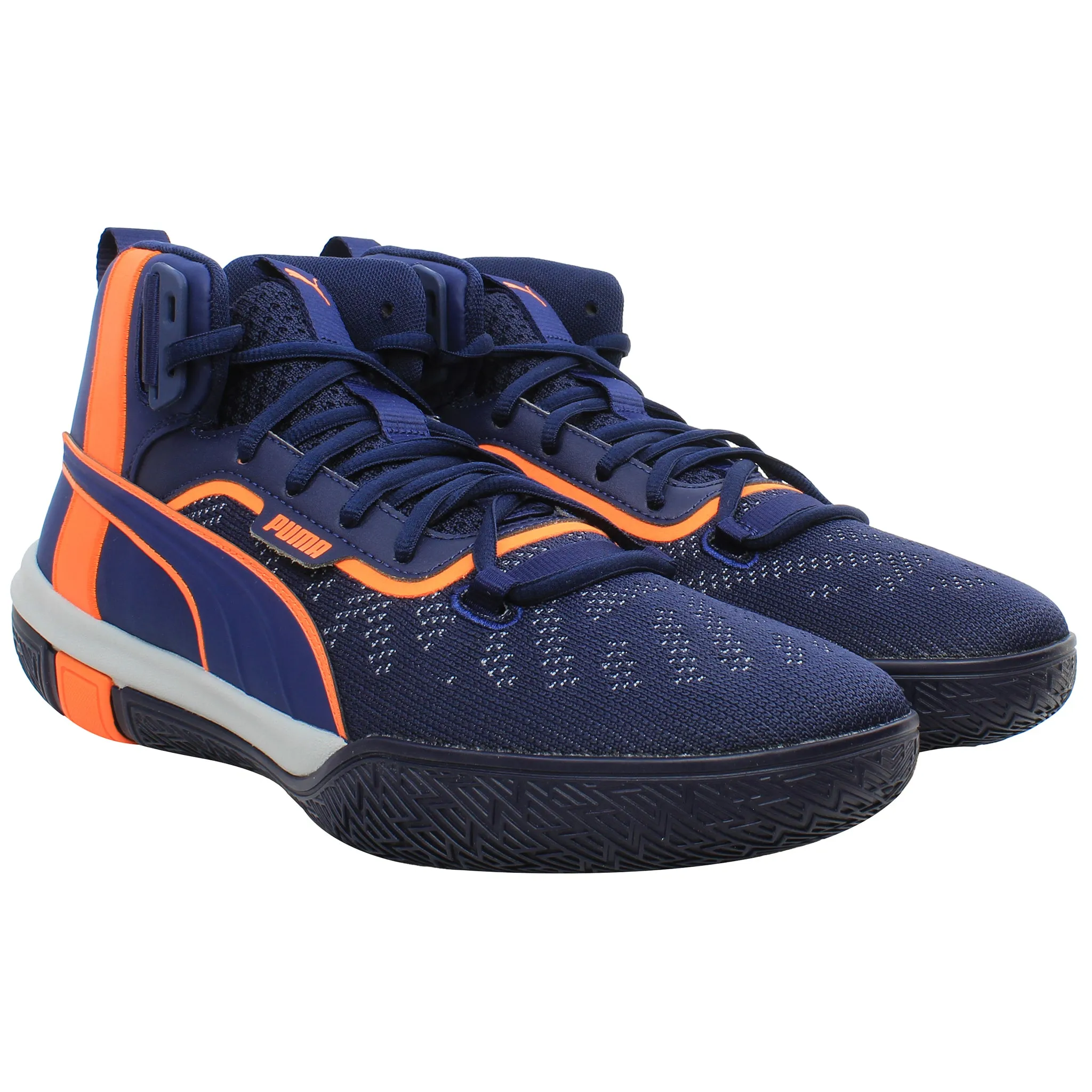Asics Shoe Japan Puma Legacy MM Mens Navy Basketball Shoes