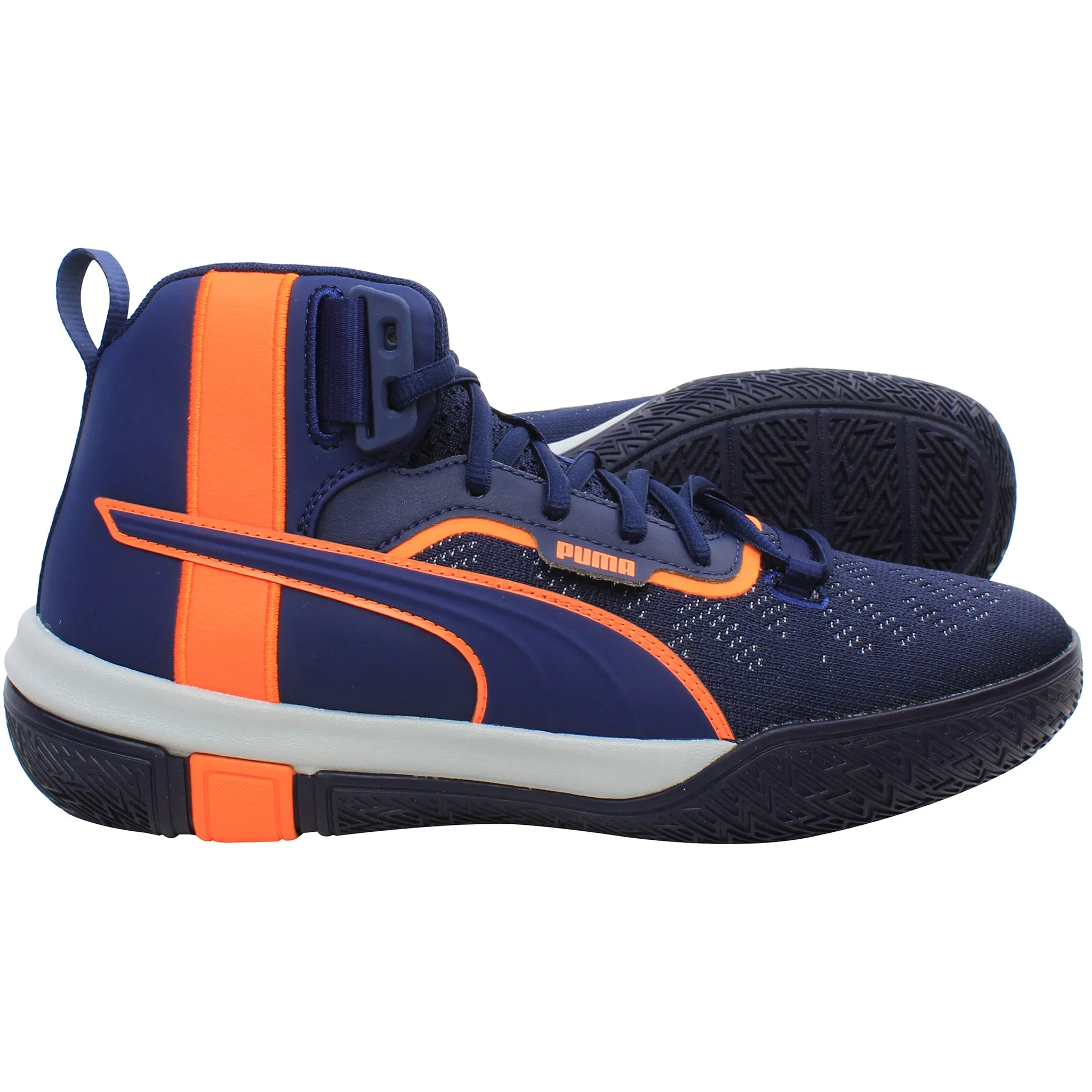 Padel Asics Shoes Puma Legacy MM Mens Navy Basketball Shoes