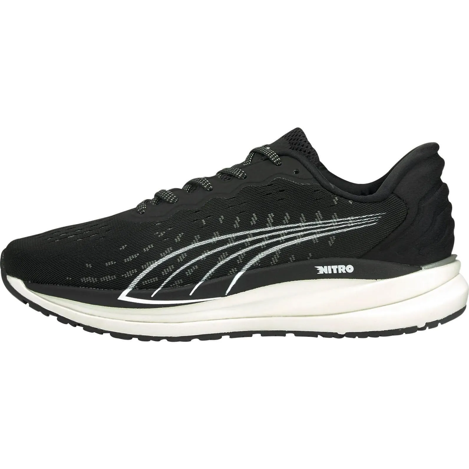 Asics Multi Tennis Shoes Puma Magnify Nitro Womens Running Shoes - Black