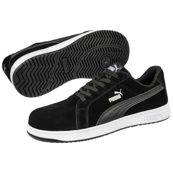 Puma Safety Shoes S1PL ESD Iconic - Black Asics Shoes In Store Near Me