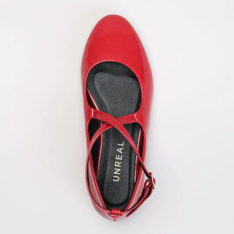 PUMP WITH CROSS OVER STRAPS Best Dance Shoes For Feet