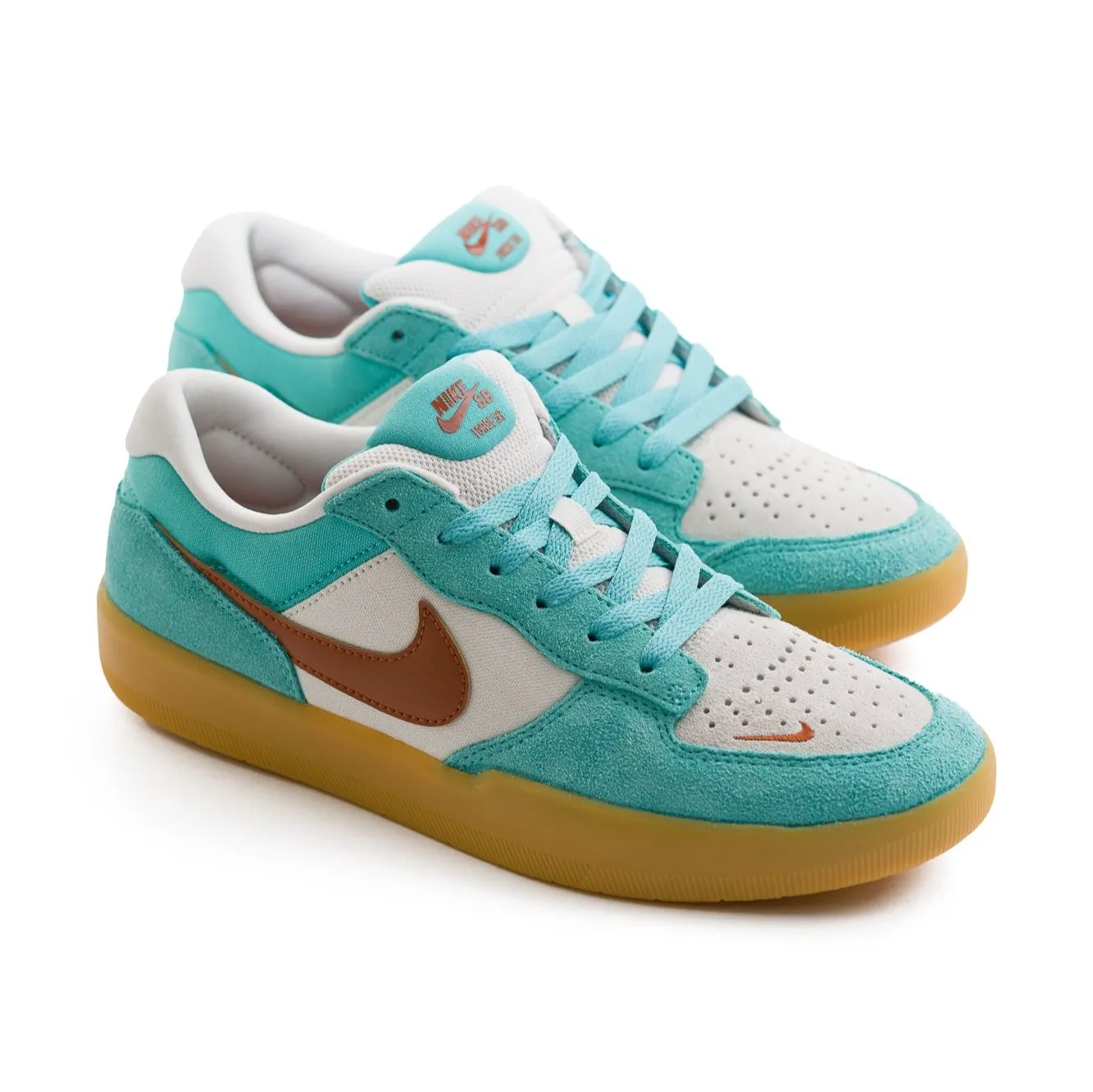 Kohls Asics Tennis Shoes Nike SB Force 58 - GREEN FROST/DARK RUSSET-PHANTOM