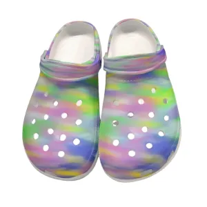 Rainbow Ocean Rubber Shoes up to size 12 Shoes For Flat Feet Plantar Fasciitis