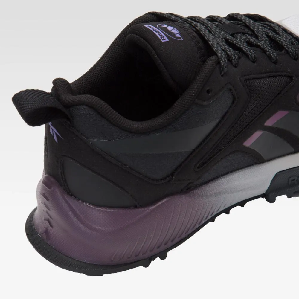 Reebok Footwear Women Lavante Trail 2 Shoes BLACK/MIDNIGHT PLUM/DGTL CORAL Best Trail Running Shoes For Backpacking