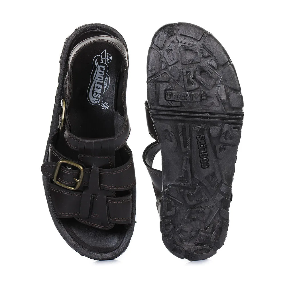 Coolers Casual (Brown) Sandals For Men SEMSON-N By Liberty Sandals Royal Plantation Ocho Rios