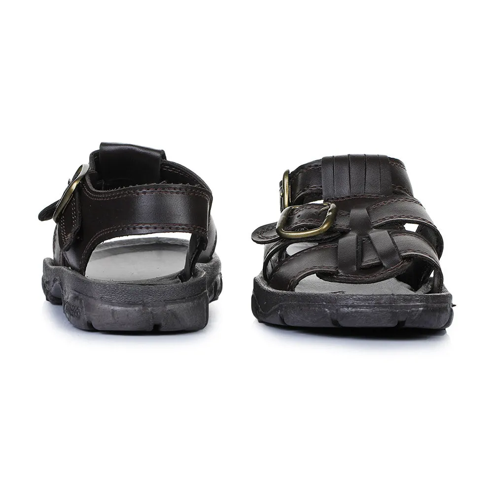 Blingy Sandals Coolers Casual (Brown) Sandals For Men SEMSON-N By Liberty