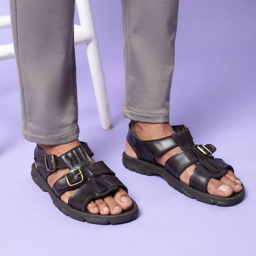 Sandals Resort Barbados Coolers Casual (Brown) Sandals For Men SEMSON-N By Liberty