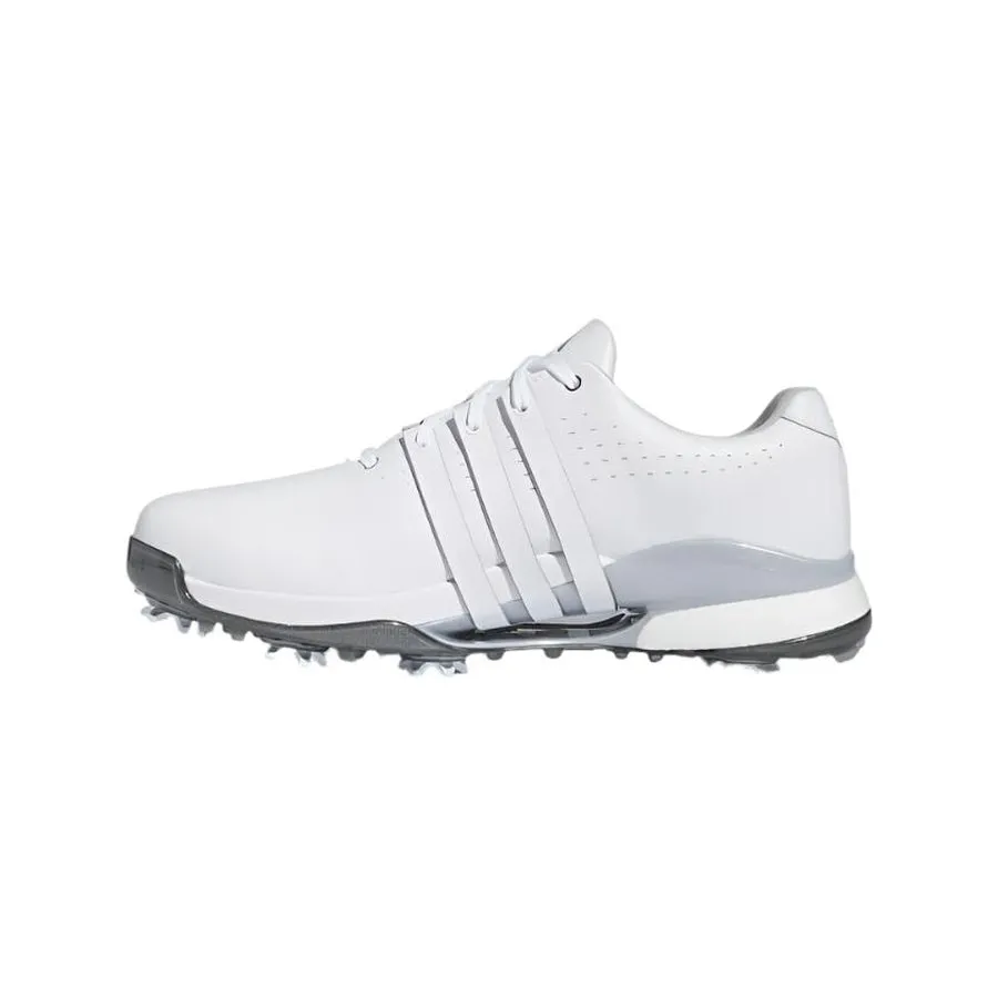 Adidas Flyknit Shoes Adidas Tour360 24 Wide Golf Shoes - White/Silver