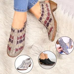 Women Casual Comfy Elastic Band Plus Size Sandals Best Wide Waterproof Shoes