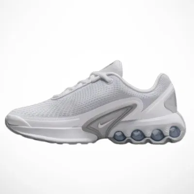 Women Air Max DN White No Tie Running Shoes