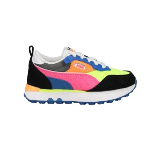 Rider FV Future Vintage Lace Up Sneakers (Little Kid-Big Kid) Vintage Asics Cheer Shoes