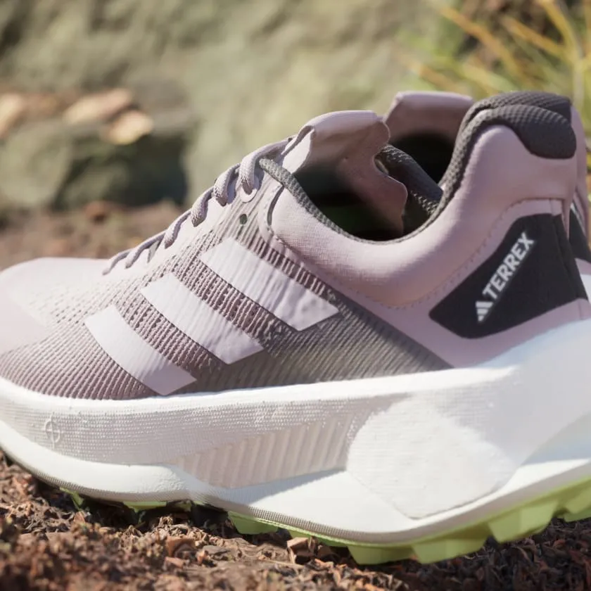 Best Shoes For Trail Riding Adidas Women Terrex Soulstride Ultra Trail Running Shoes in Preloved Fig Silver Dawn Aurora Black