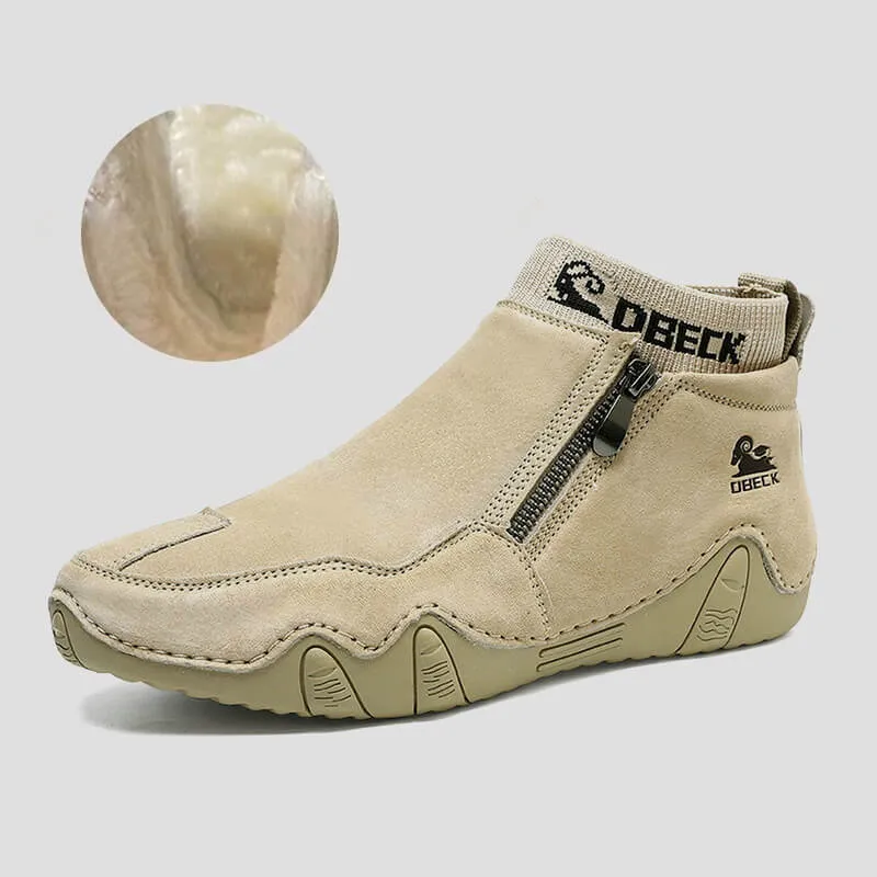 Hiking Shoes For Morton's Neuroma Dbeck Defender with Arch Support Insole: All-terrain Adventure Waterproof Boots For Outdoor Adventures