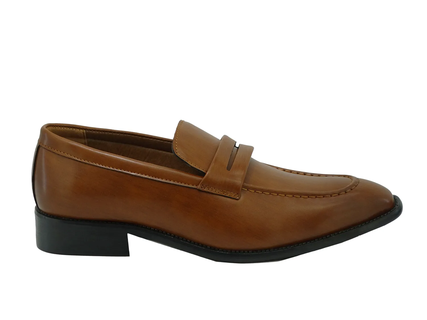 Stability Strap - Casual Shoe 93941137, Marco Ferrara, Bronson-1 - Men's Shoes - Cognac