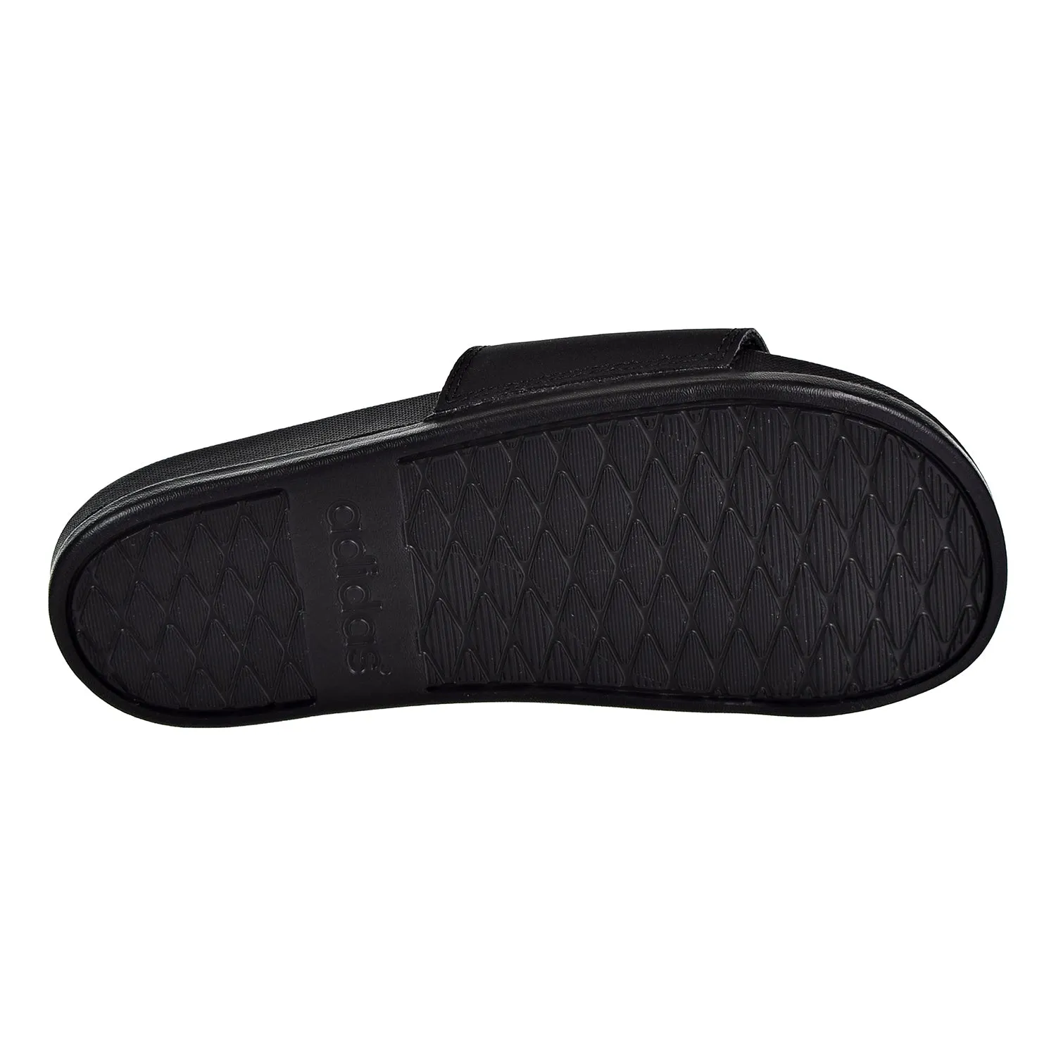 Adidas Adilette Comfort Mens Slide Sandals Black Foamies Slippers