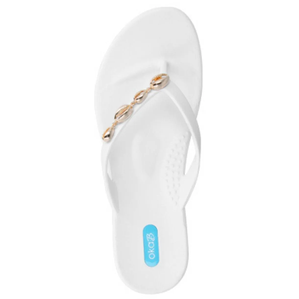 Oka-B Tucker Women's Flip Flop Waterproof Shoes For Commuting