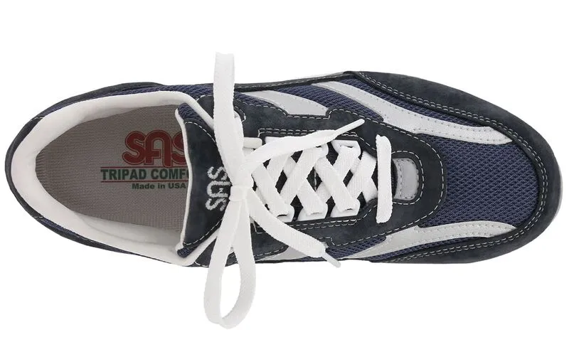 SAS Tour Mesh Lace Up Sneaker - Blue