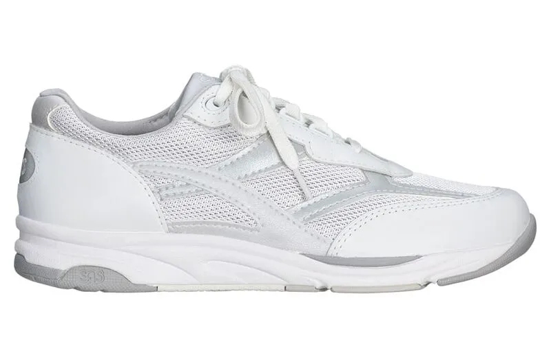 SAS Tour Mesh Lace Up Sneaker - Silver