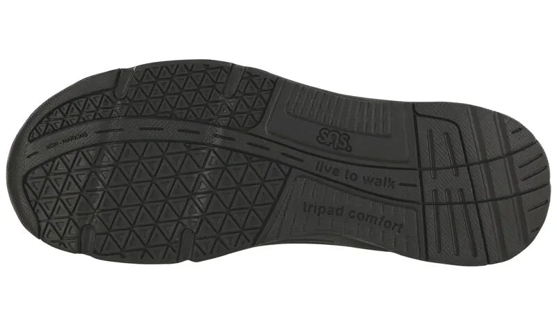 SAS Women's Tour Mesh Lace Up Sneaker - Black Progrid Outlaw Trail Running Shoe