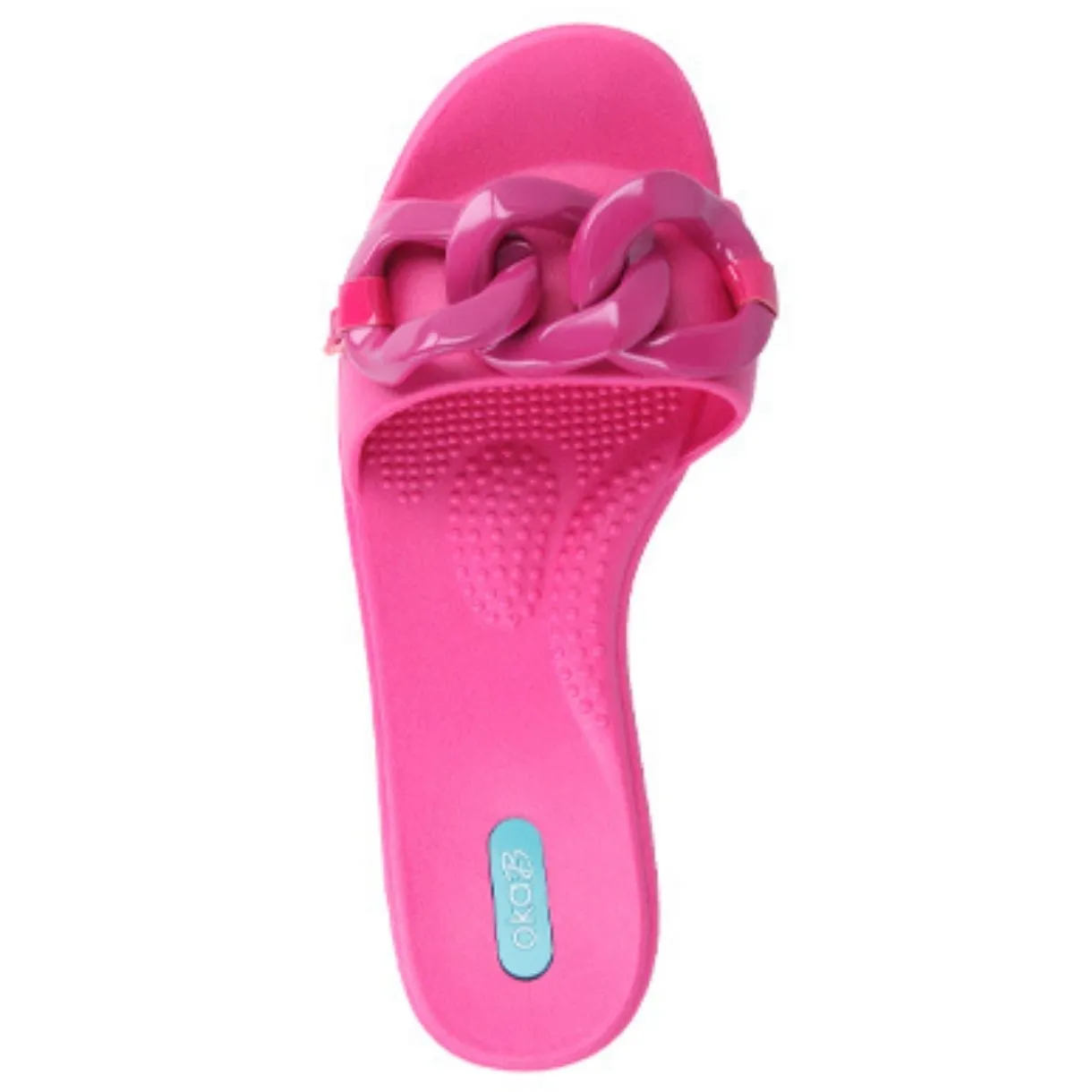 Hightrail Waterproof Hiking Oka-B "Moira" Women's Slide Sandals with Bold Chain