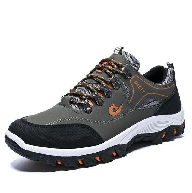 Moab 2 Ventilator Hiking Shoes Men Sports Casual Wearable Hiking Sneakers Male Non-slip Running Quality Leather Shoes