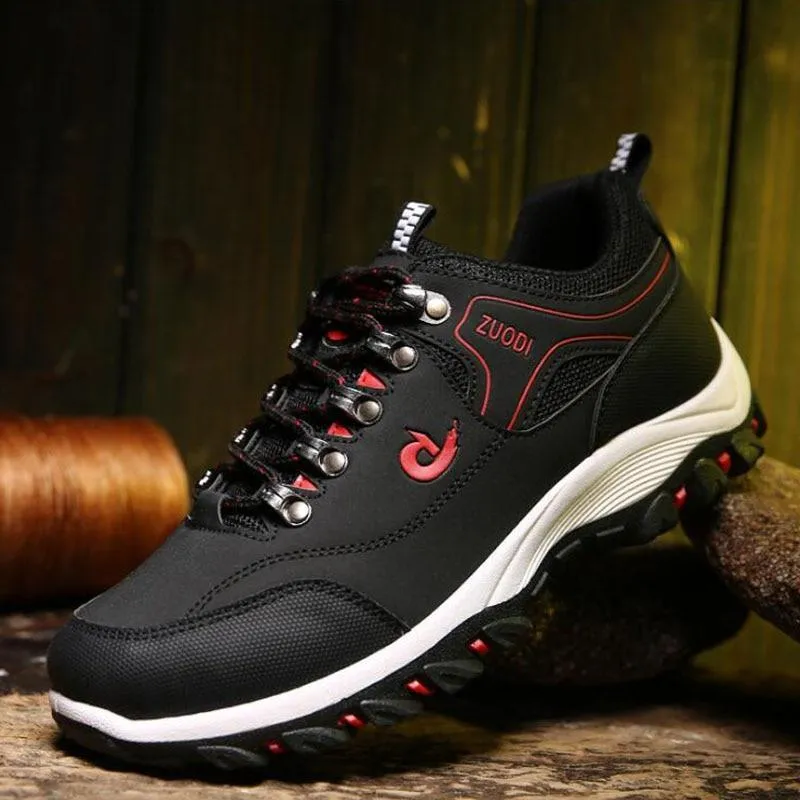 Zion Narrows Hiking Shoes Men Sports Casual Wearable Hiking Sneakers Male Non-slip Running Quality Leather Shoes