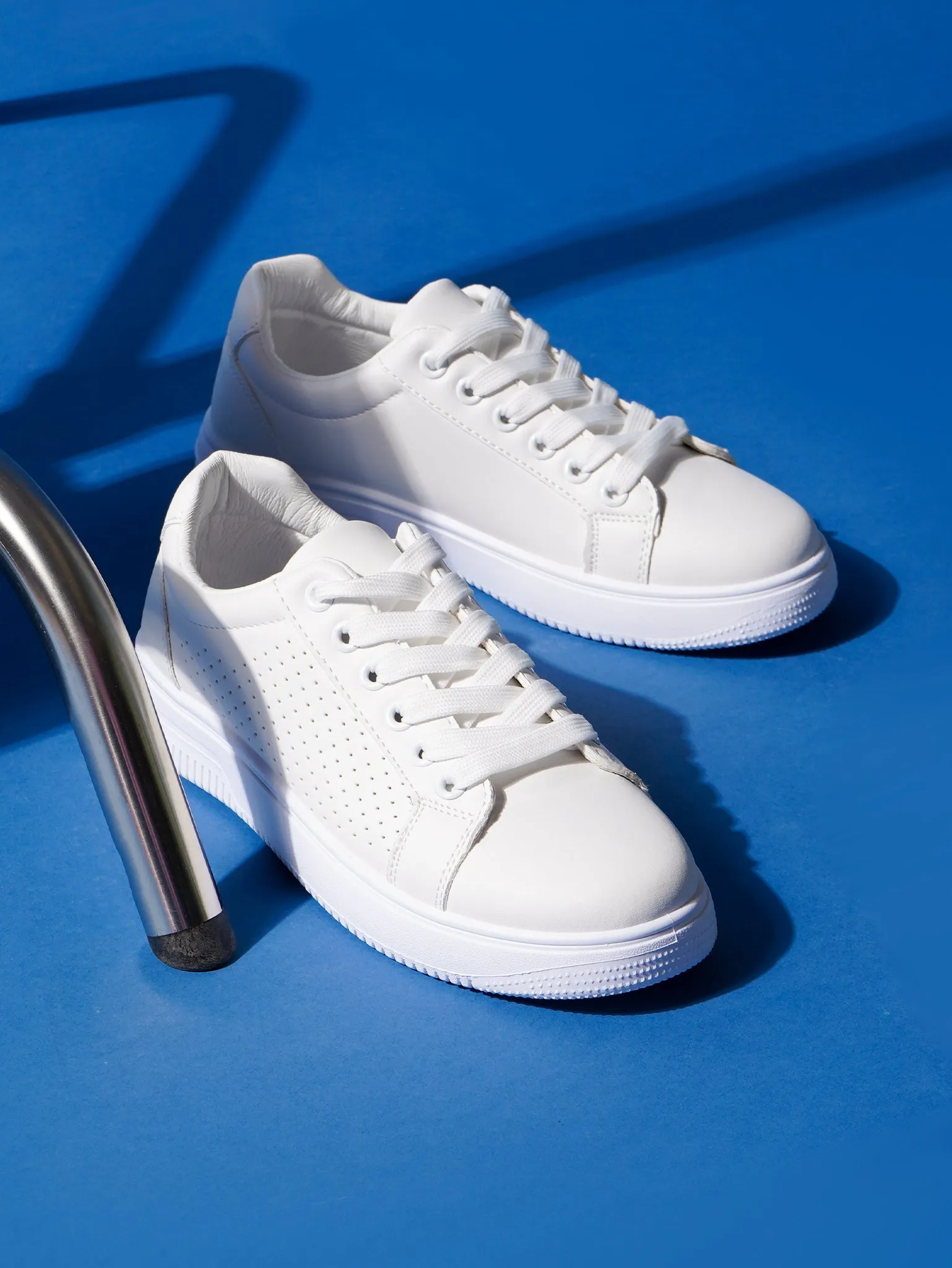 Shubizz Santorini Flat Sneakers Unc Basketball Sneakers