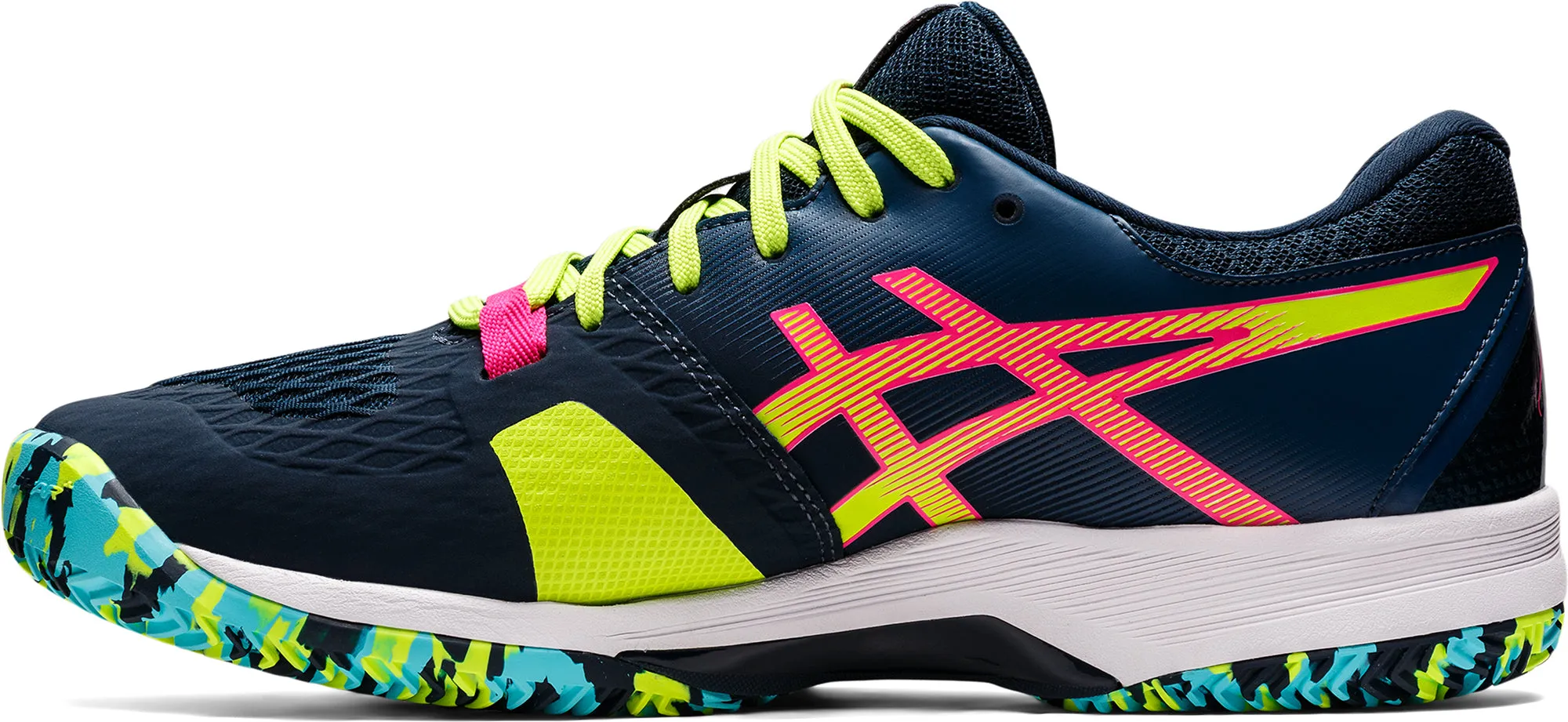 Asics Volleyball Shoes Metarise Asics Padel Lima FF Mens Court Shoes - Blue