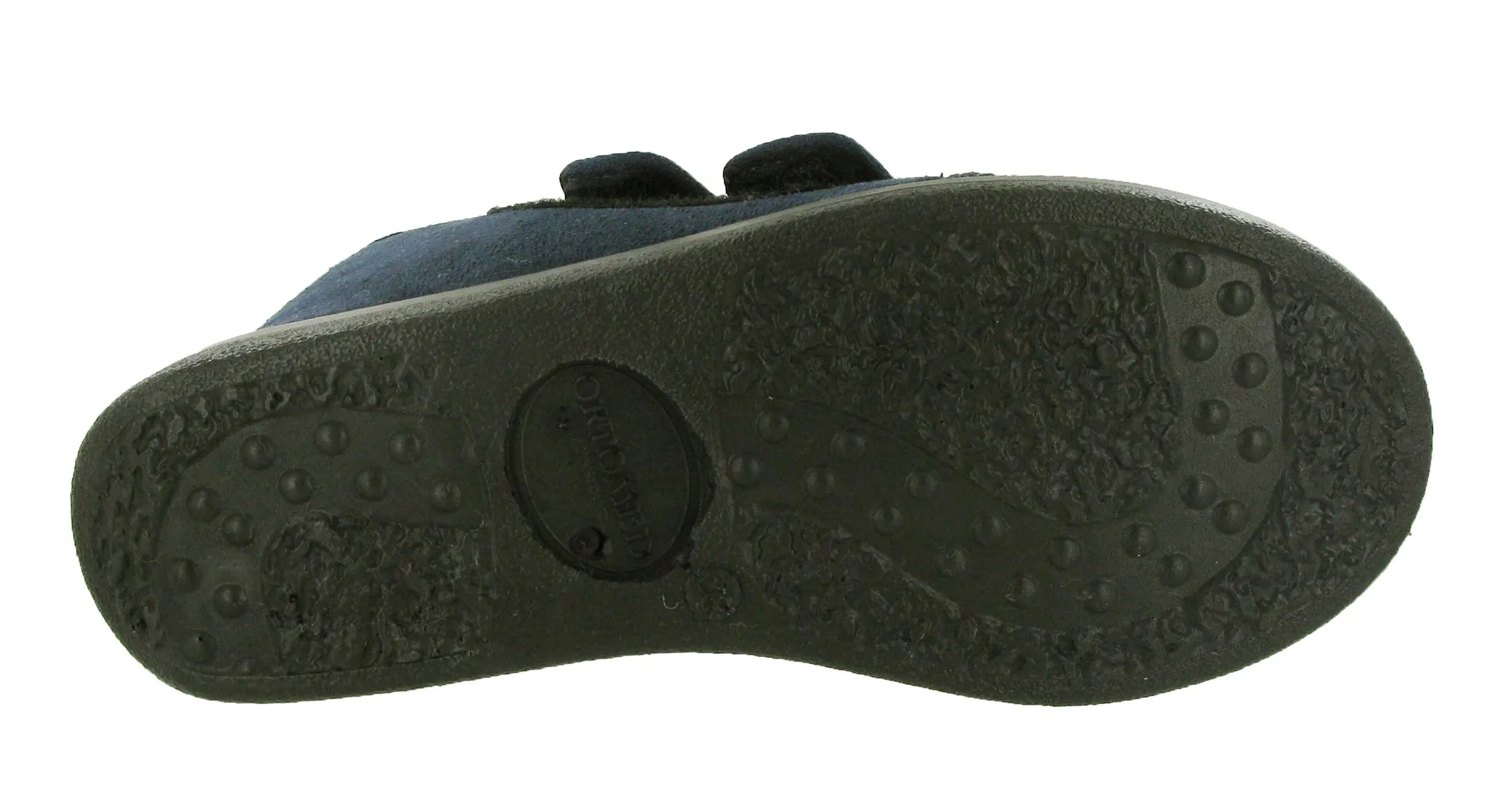 GBS Torbay Mens Extra Wide Warm Lined Touch Fastening Slipper Bootee Fresh Foam Slides