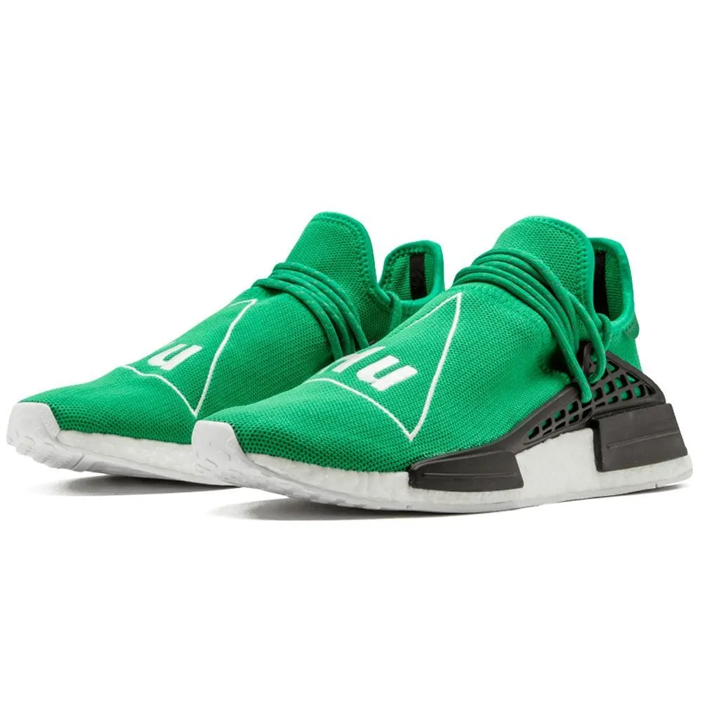 Pharrell Williams x adidas Originals NMD Human Race  Green Adidas Hooping Shoes