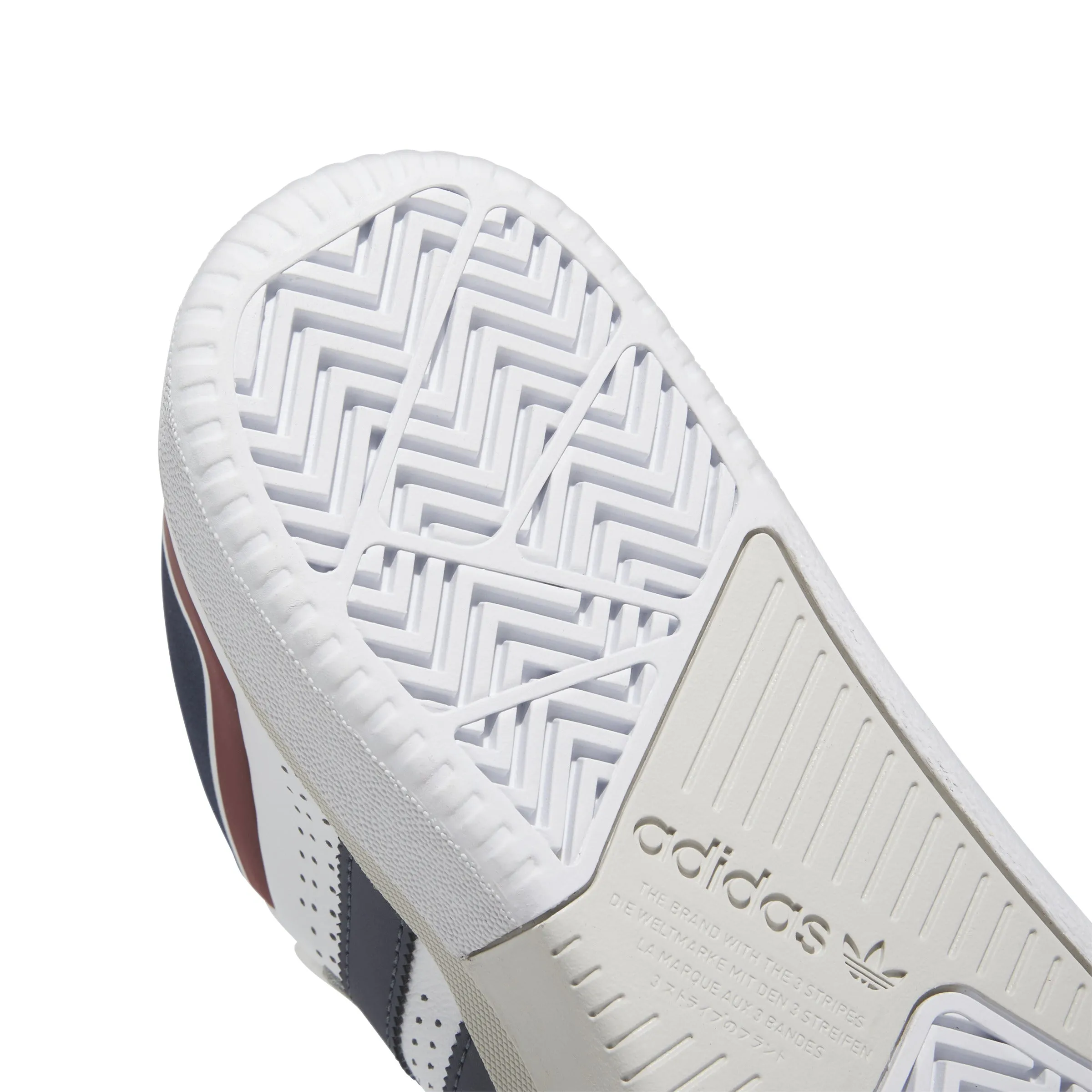 Steel Toe Adidas Shoes Adidas - Tyshawn in Cloud White/Collegiate Navy/Grey One