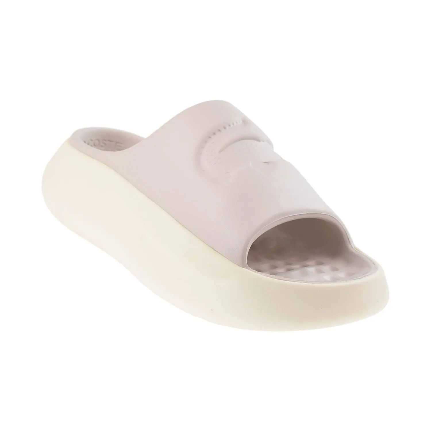 Lacoste Serve 3.0 CMA Men's Slides Off White Best House Slippers With Arch Support