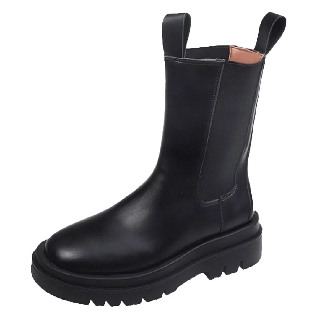 Small leather shoes women 2023 spring models Mary Jane shoes women's Japanese high heels retro platform shoes women Waterproof Shoe Brands