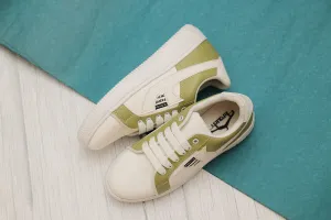 White & Olive Hip Hop Casual Sneaker Best Sneakers Running
