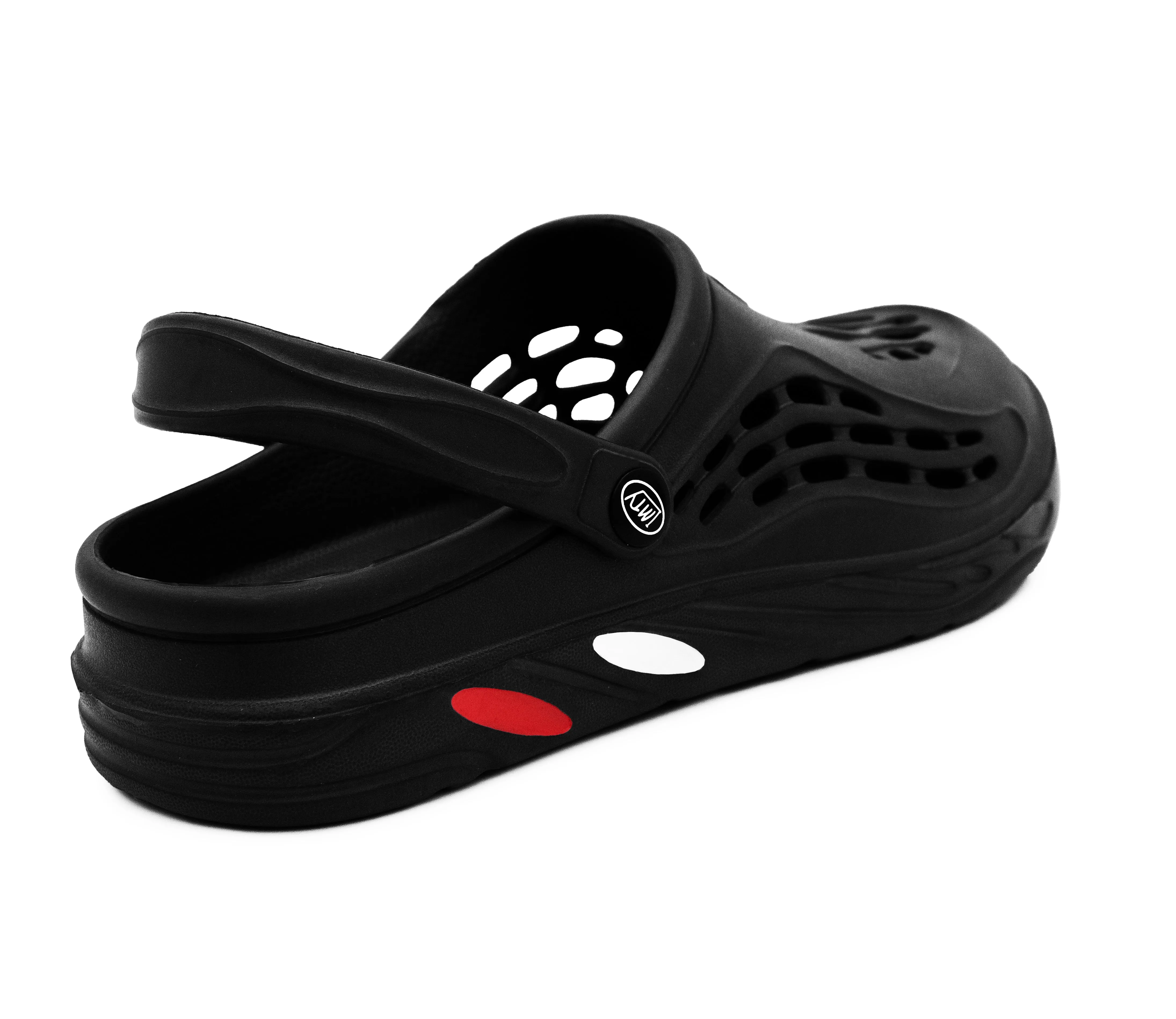 Slippers Size Chart Mens Clogs Breathable Lightweight EVA Garden Sandals Slippers Hospital Clog Pool Shower Holiday Beach Mule Water Shoes Black