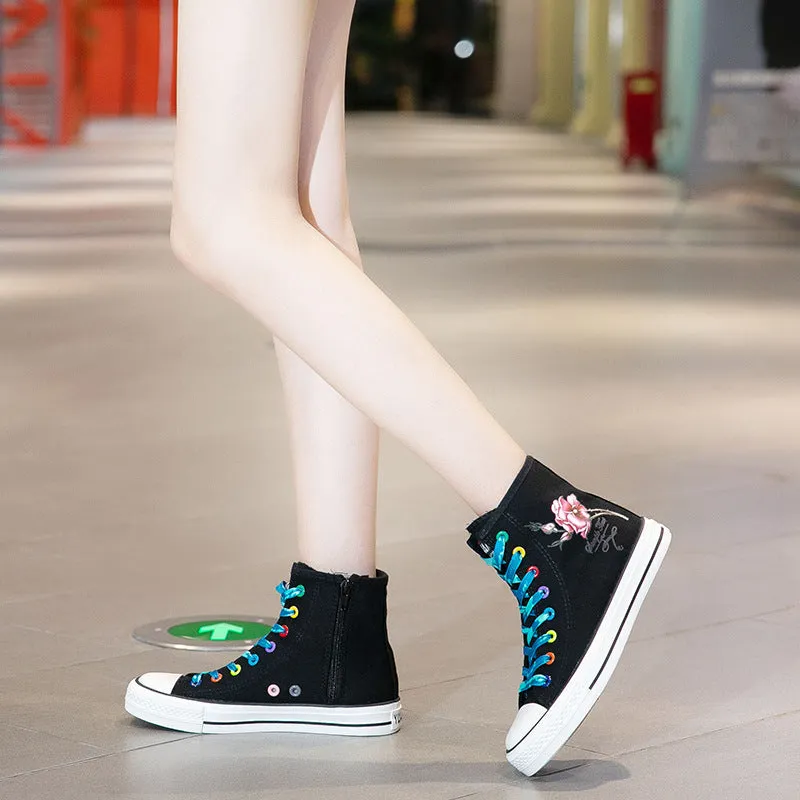 Casual Shoes With Slacks Belifi Trendy Elegant Comfortable High Top Shoes