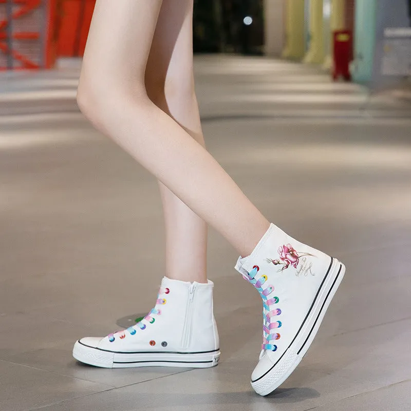 Casual High Heels Shoes Belifi Trendy Elegant Comfortable High Top Shoes