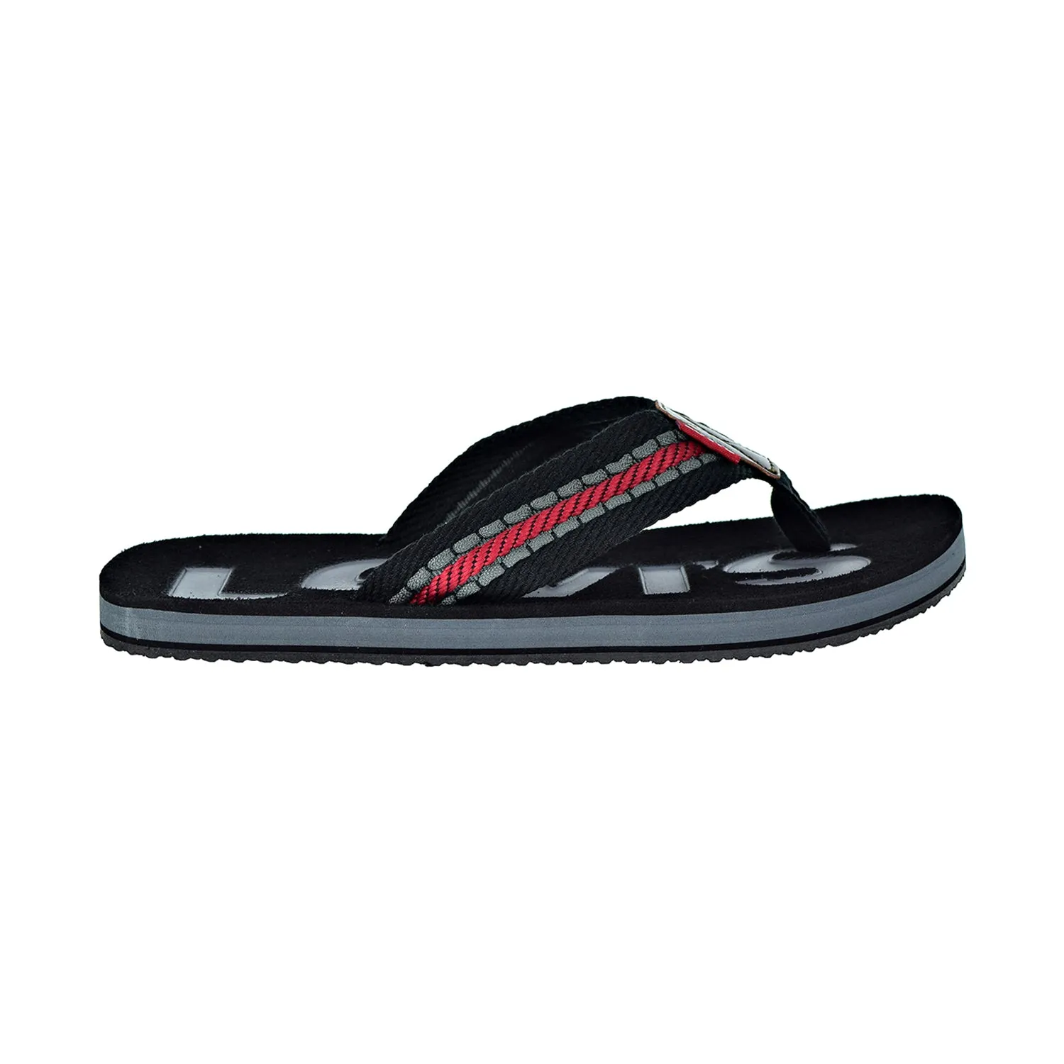 Levis Kyle Casual Men's Sandals Black/Grey/Red Silver Slippers Medicare