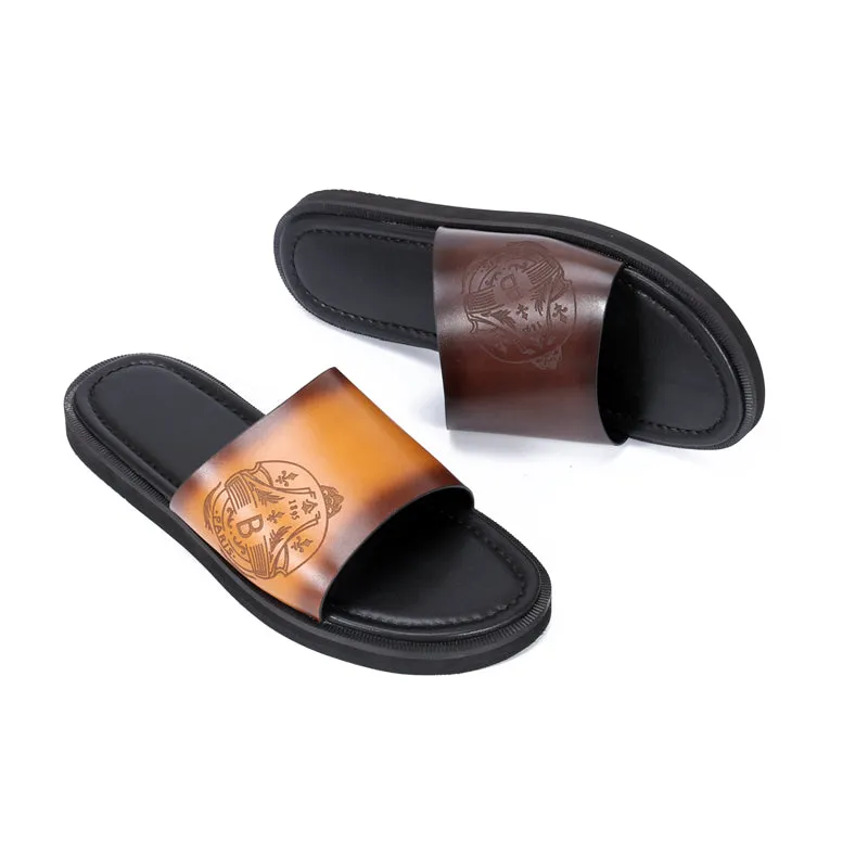 Opulessa Croctex Slip Sandals All Business Casual Shoes