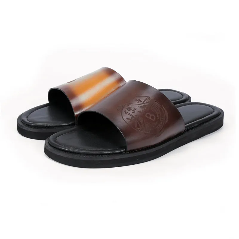 Sexy Casual Shoes Opulessa Croctex Slip Sandals