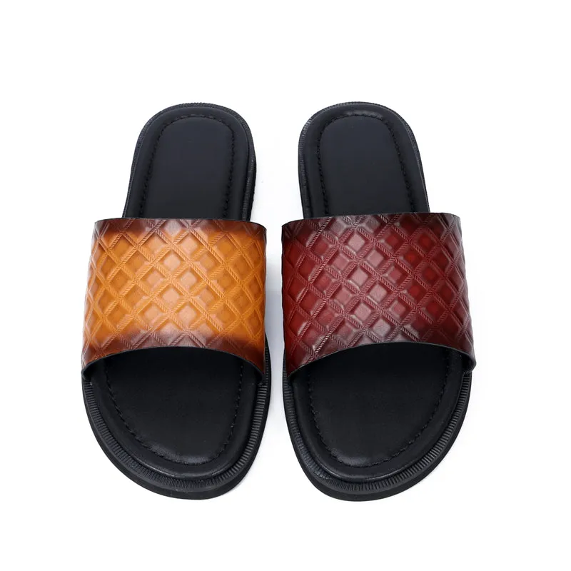 Business Casual Shoe Opulessa Croctex Slip Sandals