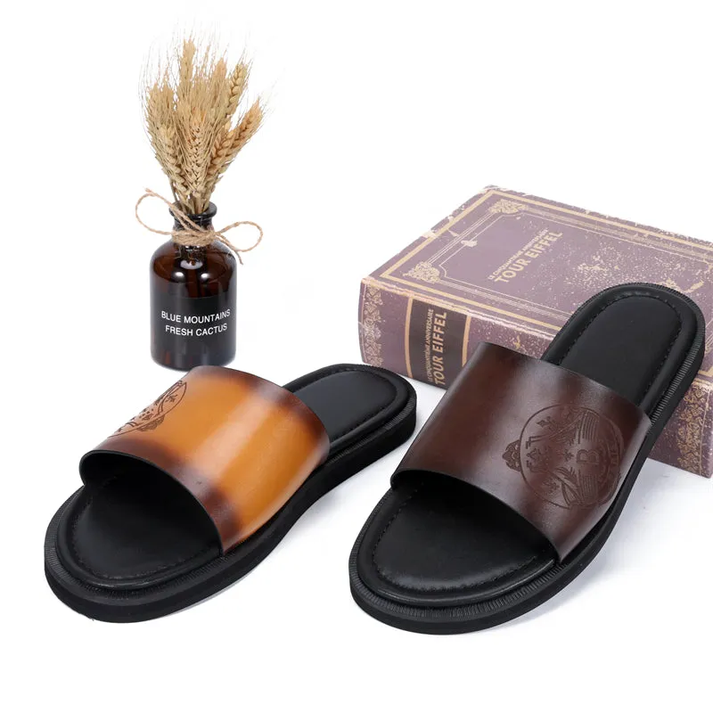 Opulessa Croctex Slip Sandals Casual Formal