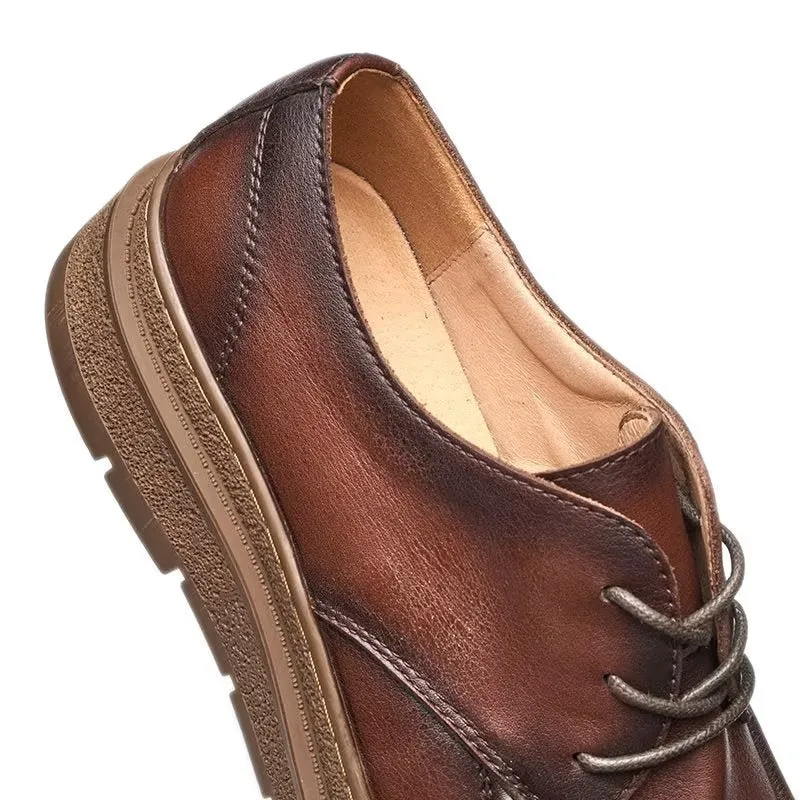 Sovante Croctex Lace-Up Shoes To Wear With Casual Shorts