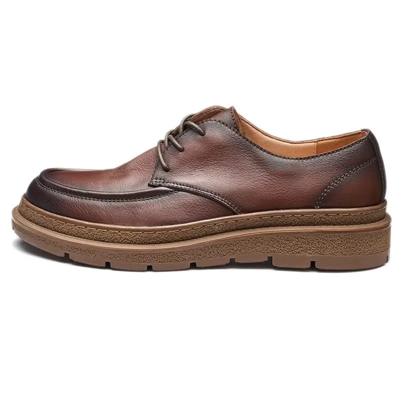 Casual Steel Toe Work Shoes Sovante Croctex Lace-Up