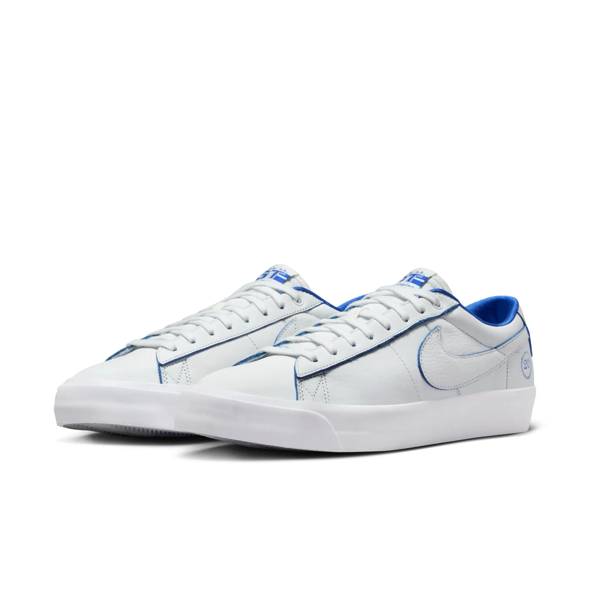 Asics Tennis Shoes Gel Game 9 Nike SB Blazer Low Pro GT Premium - SUMMIT WHITE/GAME ROYAL-SUMMIT WHITE