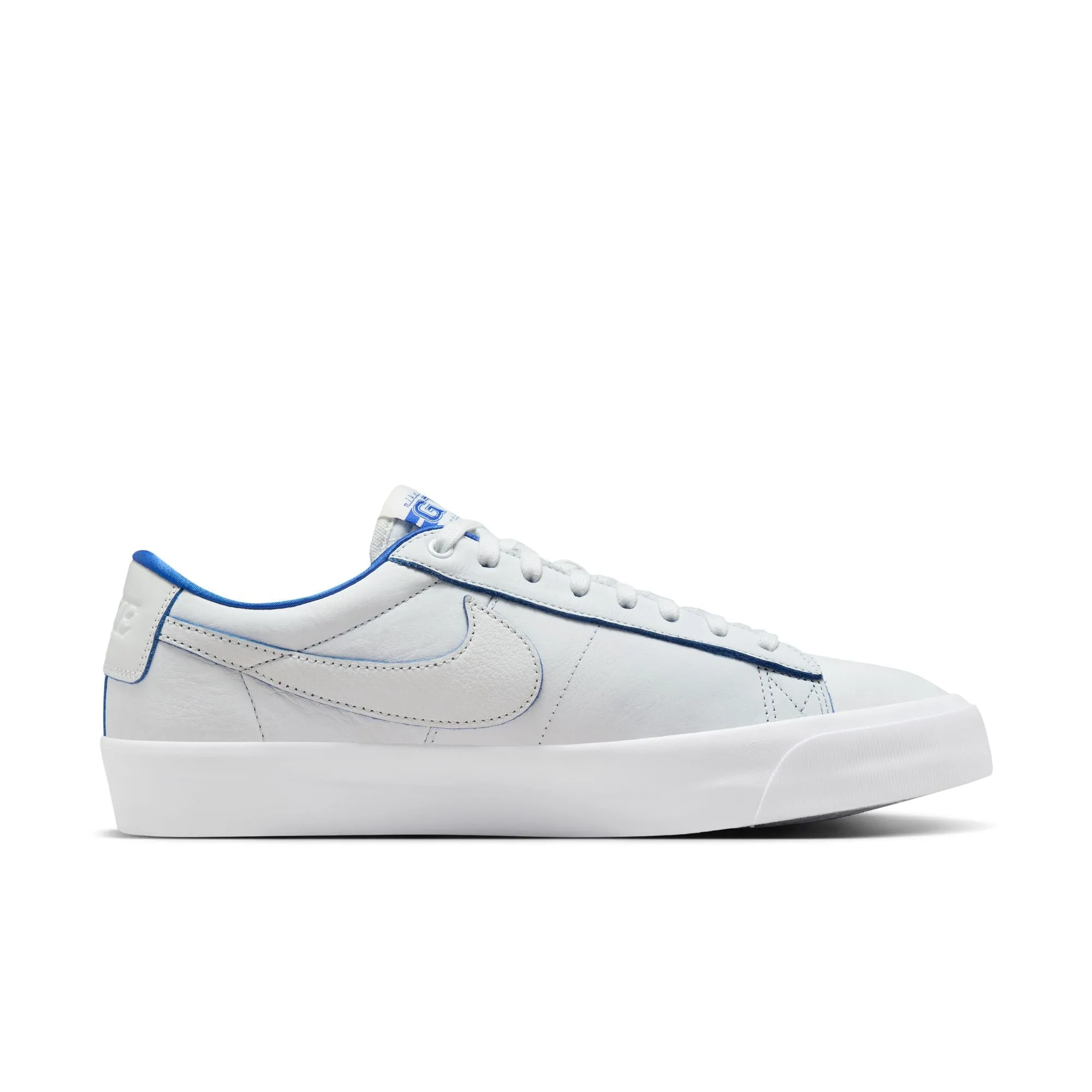 Nike SB Blazer Low Pro GT Premium - SUMMIT WHITE/GAME ROYAL-SUMMIT WHITE Asics Gel Rocket Shoes
