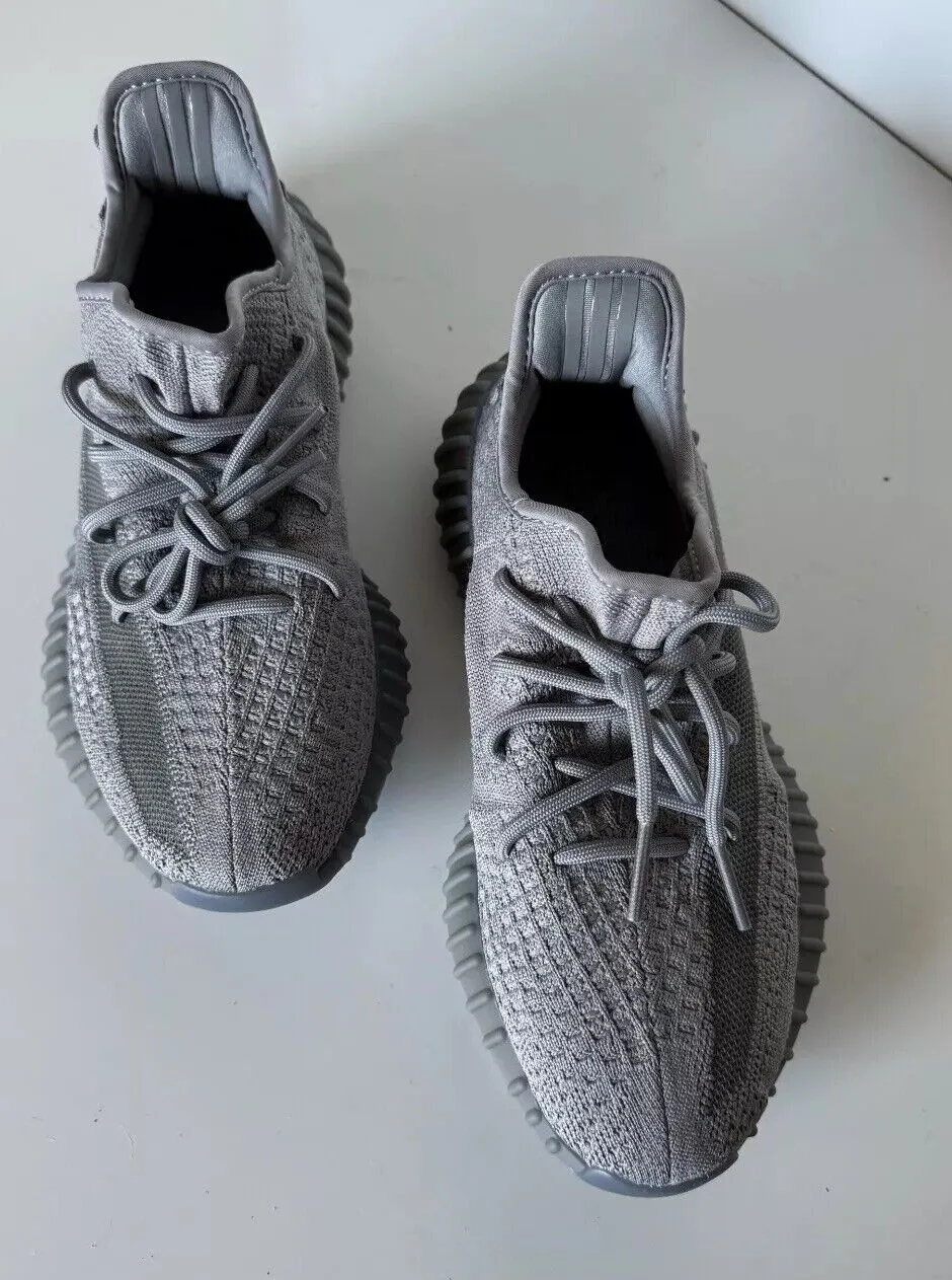 Beige Shoes Adidas NIB Yeezy Boost 350 V2 Mens Low Top Sneakers Gray 7 US  (40 Eu) Made by Adidas