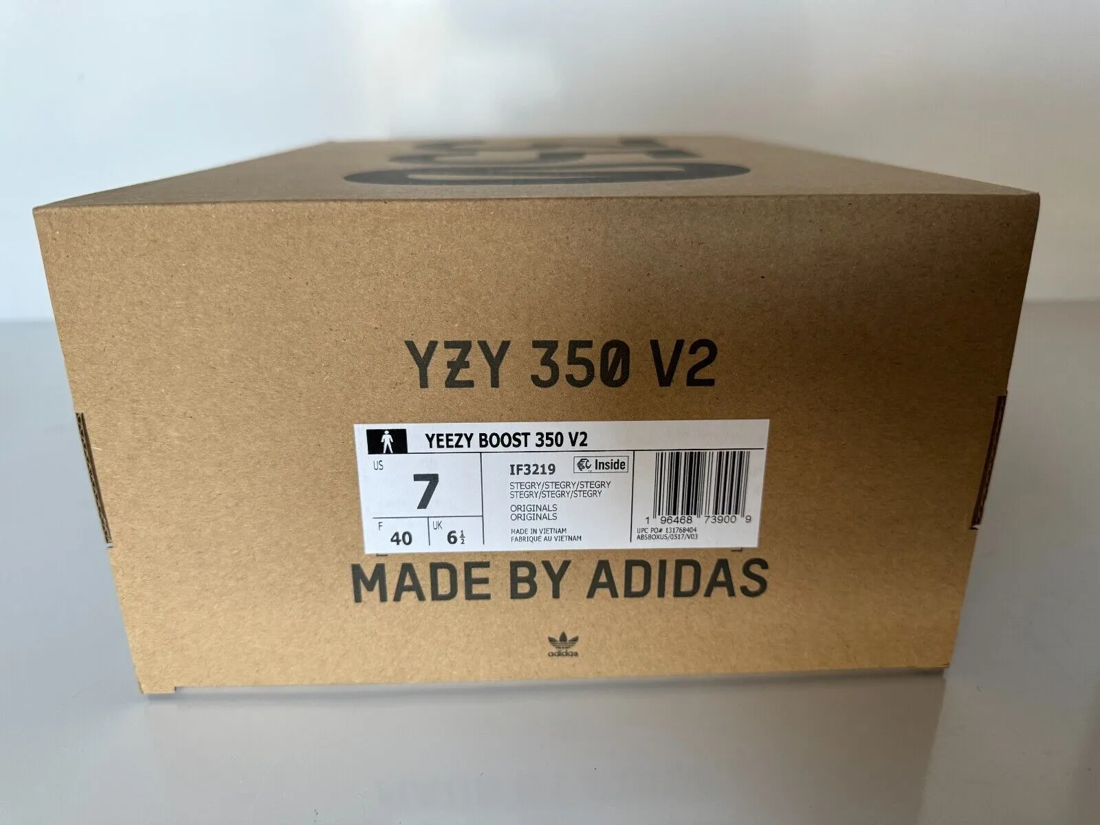Adidas Samba Adv Shoes NIB Yeezy Boost 350 V2 Mens Low Top Sneakers Gray 7 US  (40 Eu) Made by Adidas